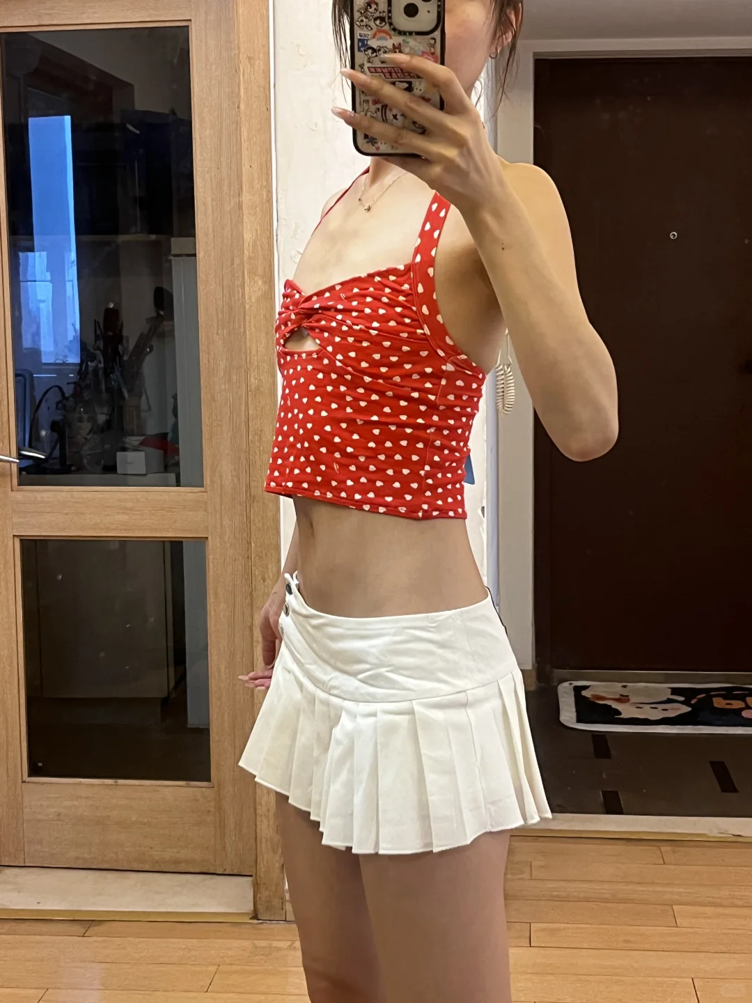 自己穿了才知道欣欣的身材有多好