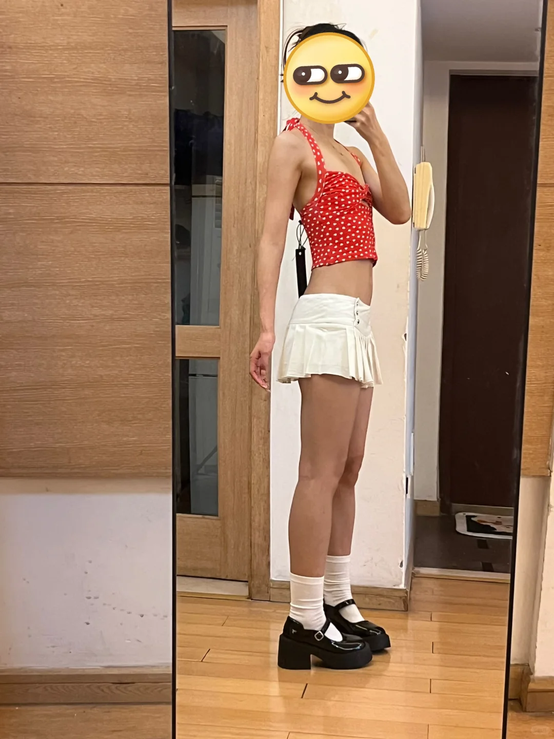 自己穿了才知道欣欣的身材有多好