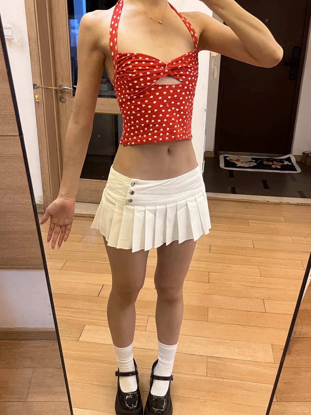 自己穿了才知道欣欣的身材有多好