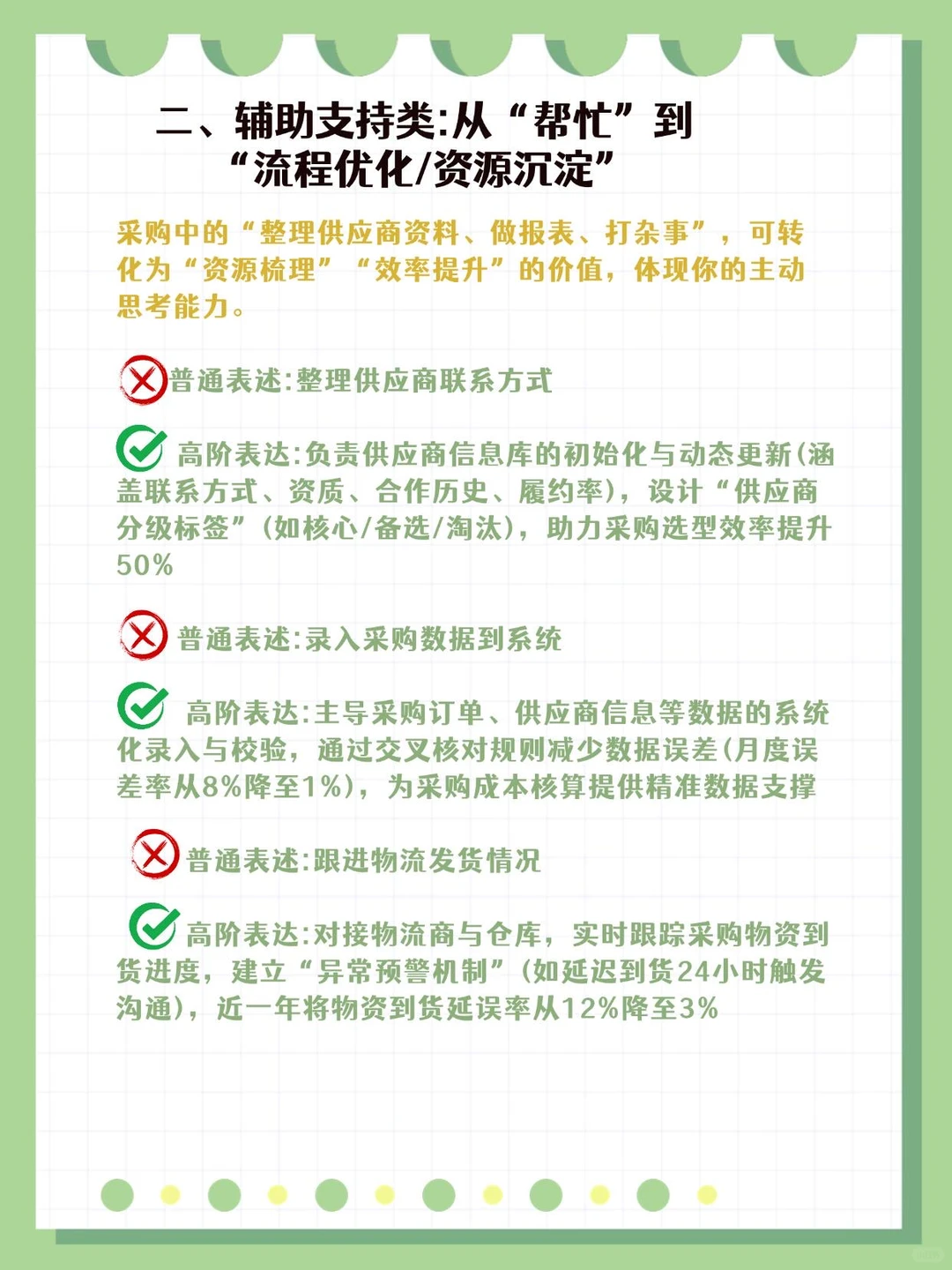 被人夸采购杂活高级了！