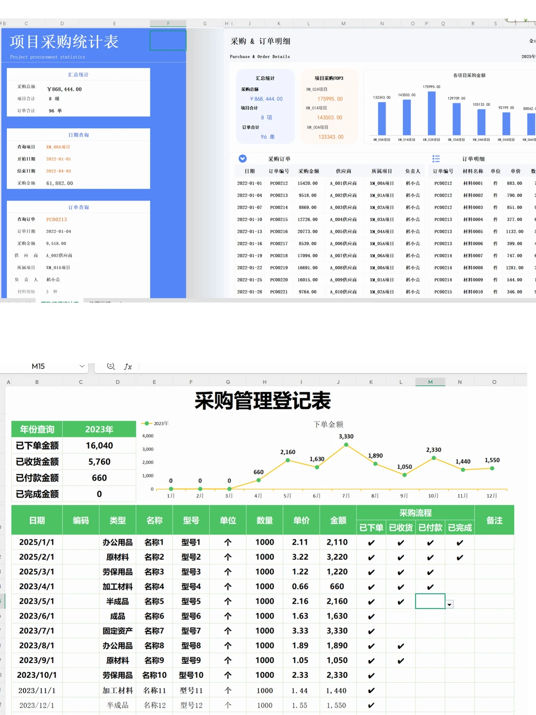 做采购7年从没见过这么丝滑的表格