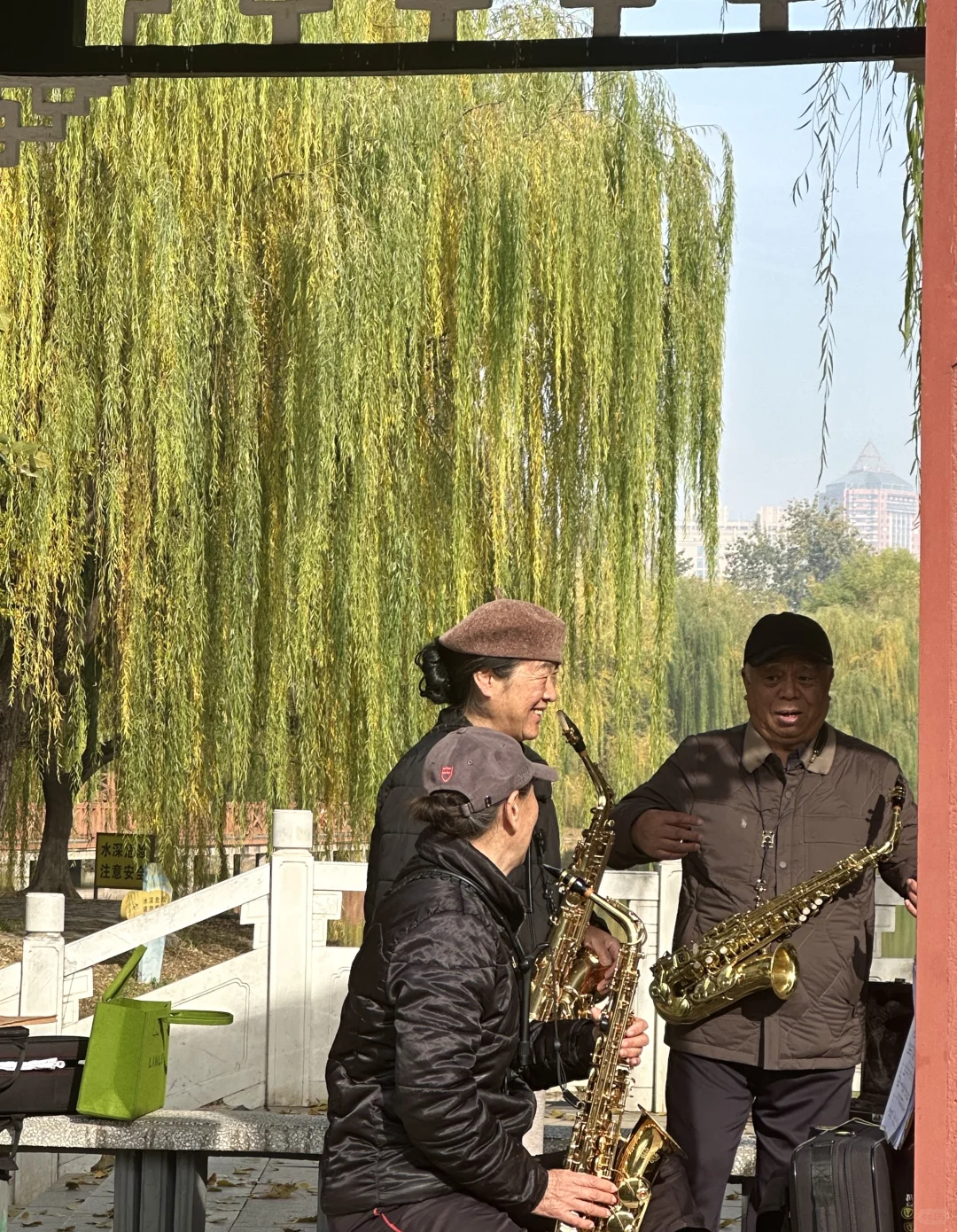 每个南方宝宝都应该逛一次北方的公园