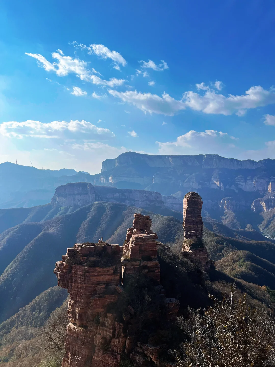 终于登顶了⛰️太值得啦！