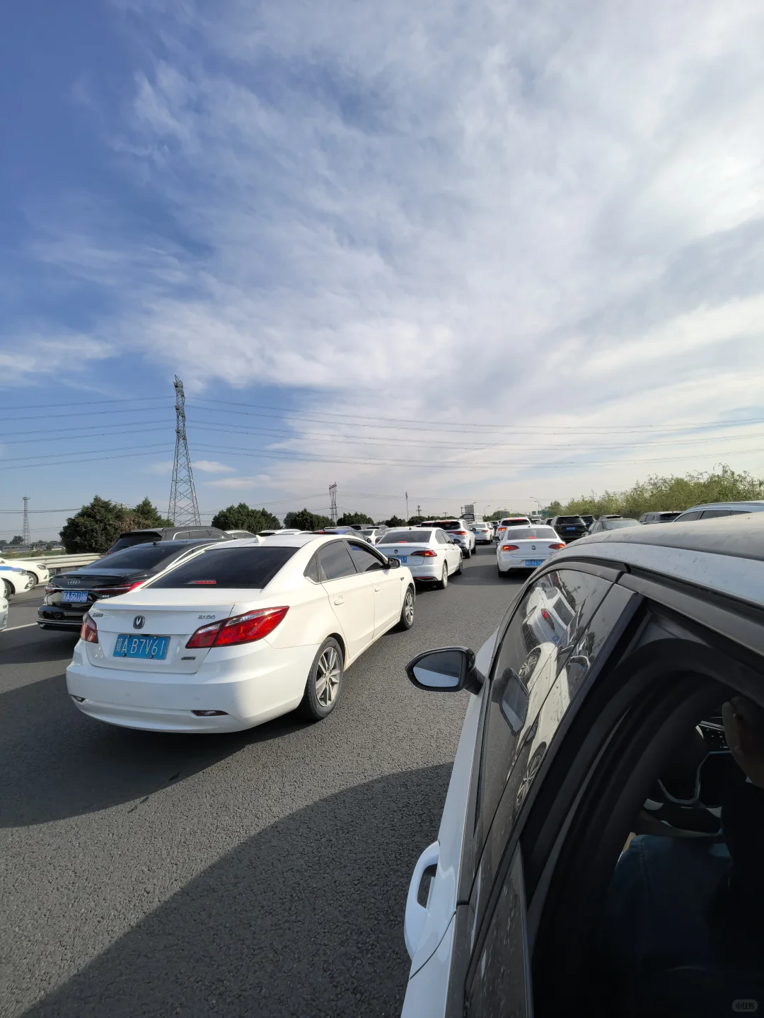 五一早八点石家庄北高速不堵