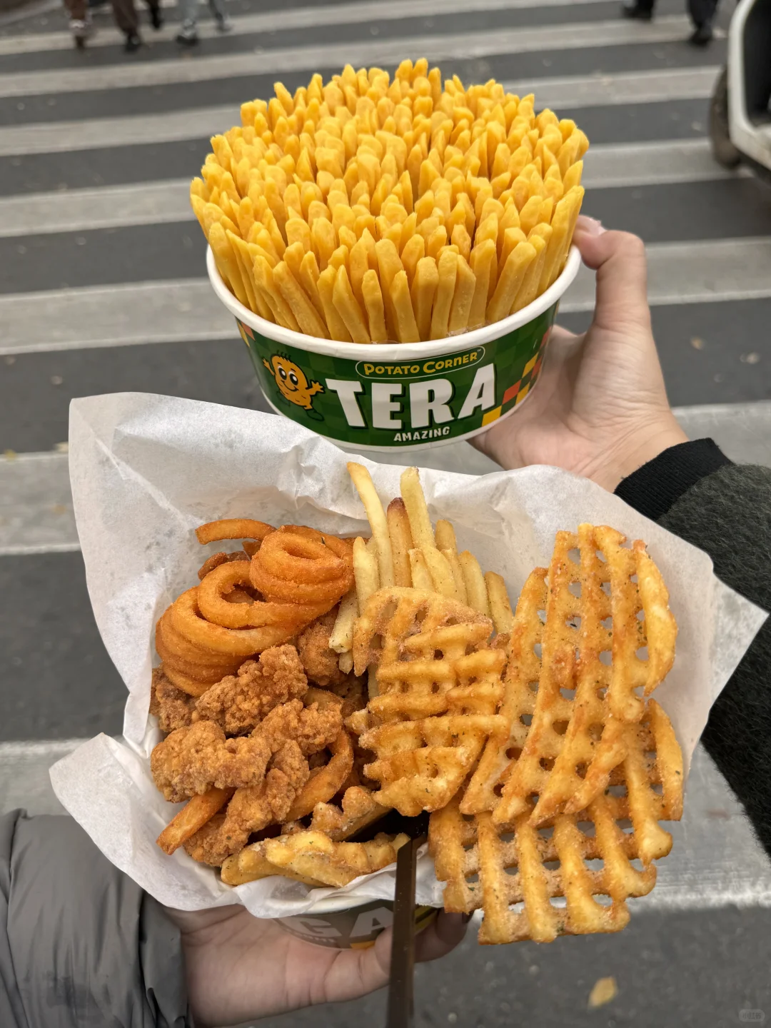 石家庄首家！potato corner！就在勒泰！！