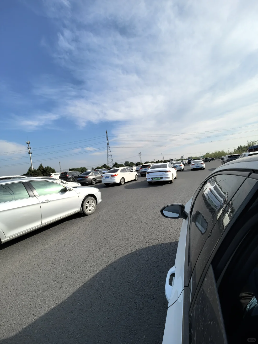 五一早八点石家庄北高速不堵