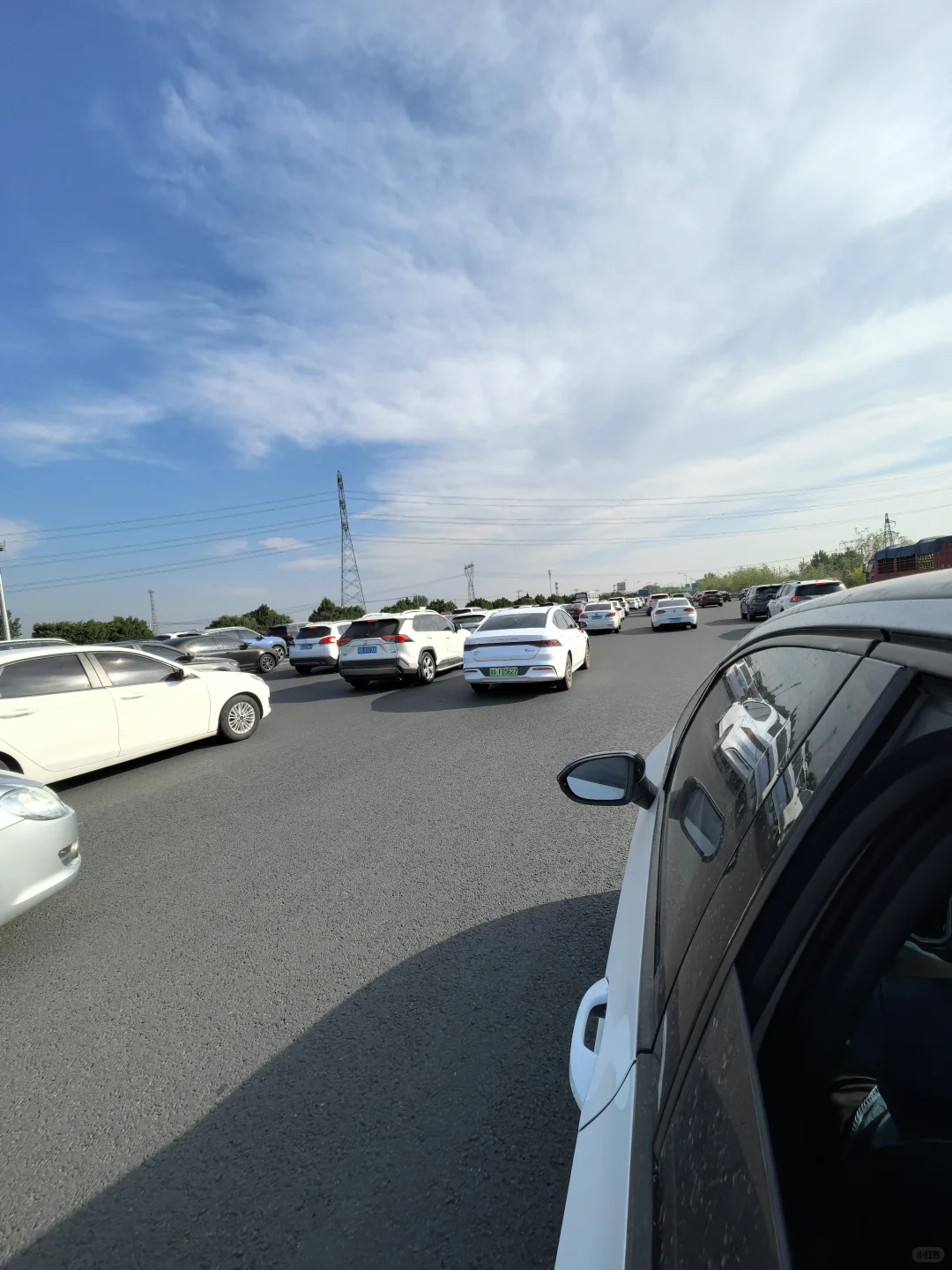 五一早八点石家庄北高速不堵