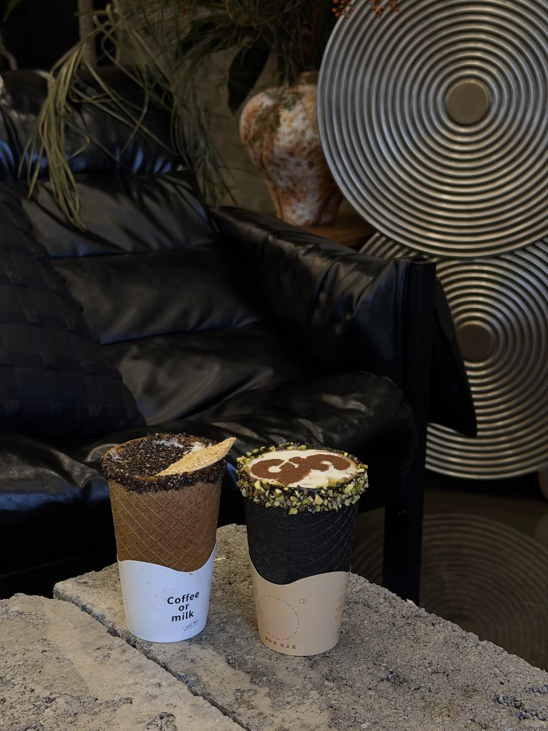 石家庄特产！缸炉烧饼拿铁☕杯子可以吃的咖啡