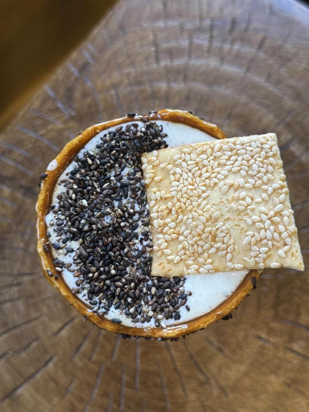 石家庄特产！缸炉烧饼拿铁☕杯子可以吃的咖啡