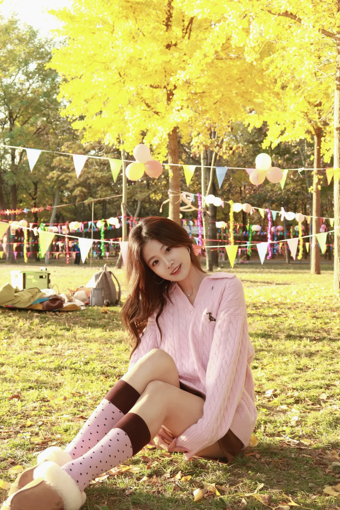 邢台森林公园的秋