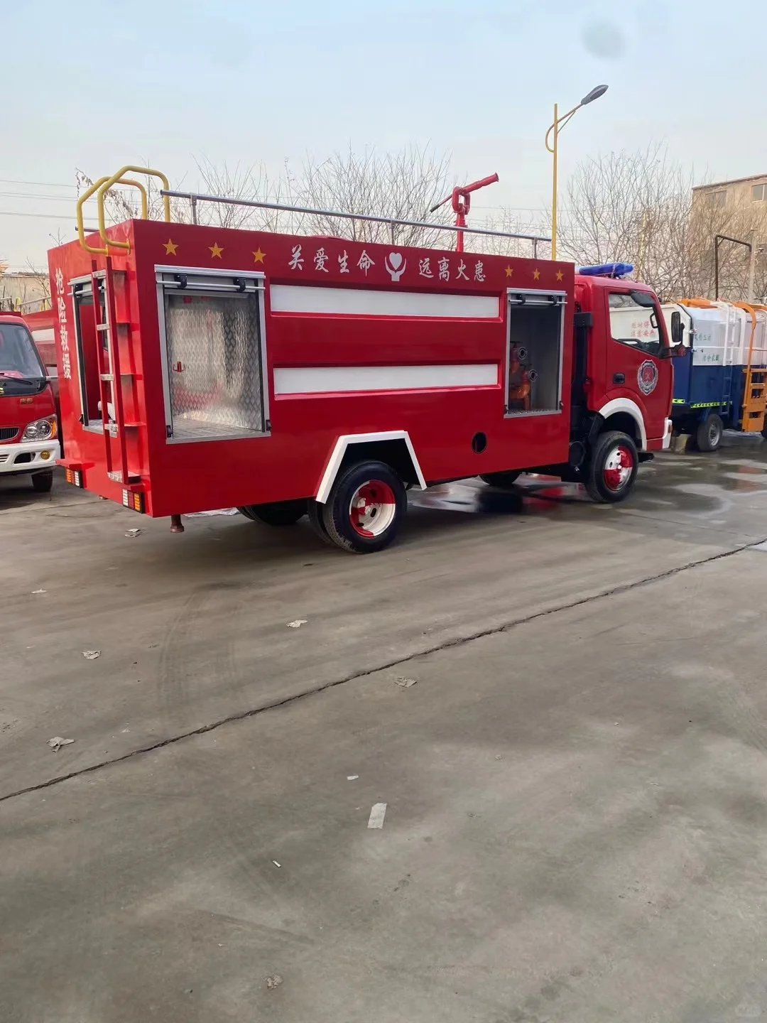 邢台库存消防车洒水车可以定制吗