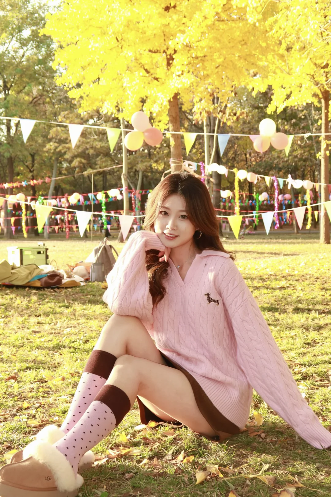 邢台森林公园的秋