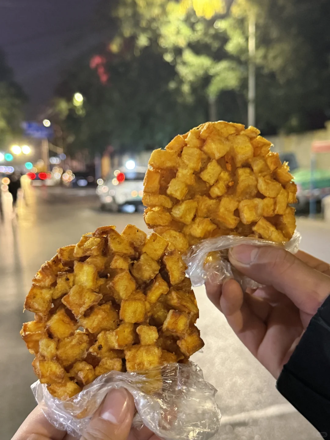 邢台童年回忆！偶遇香甜软糯的红薯饼🍠