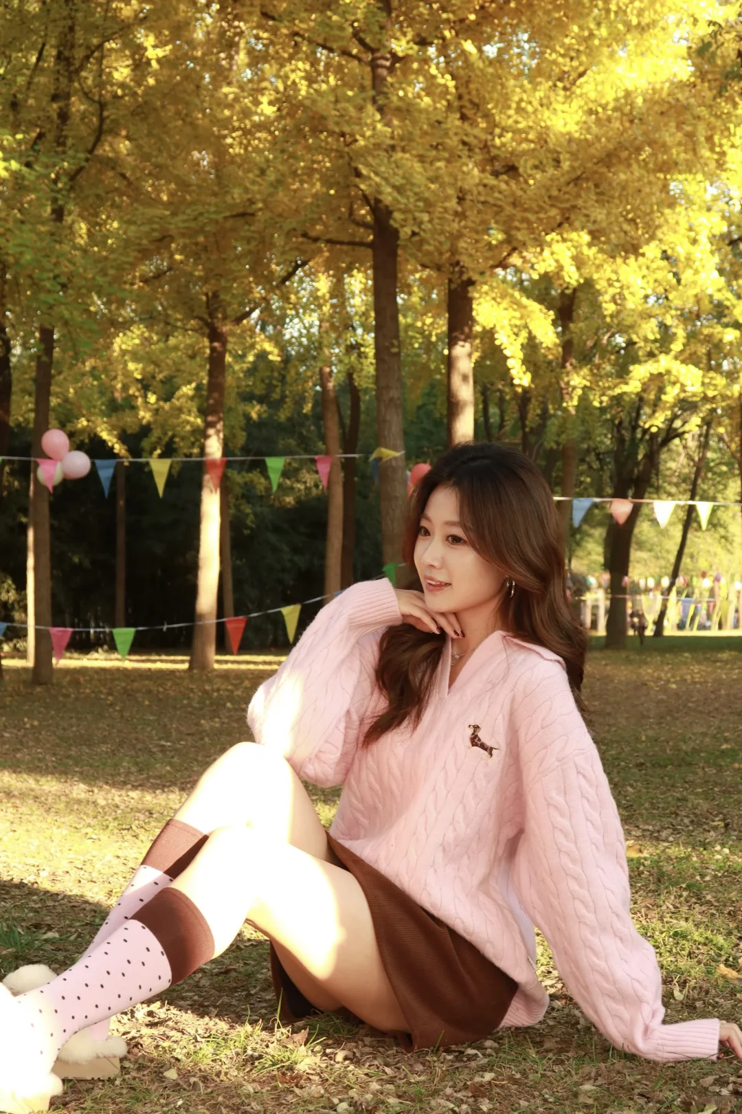 邢台森林公园的秋