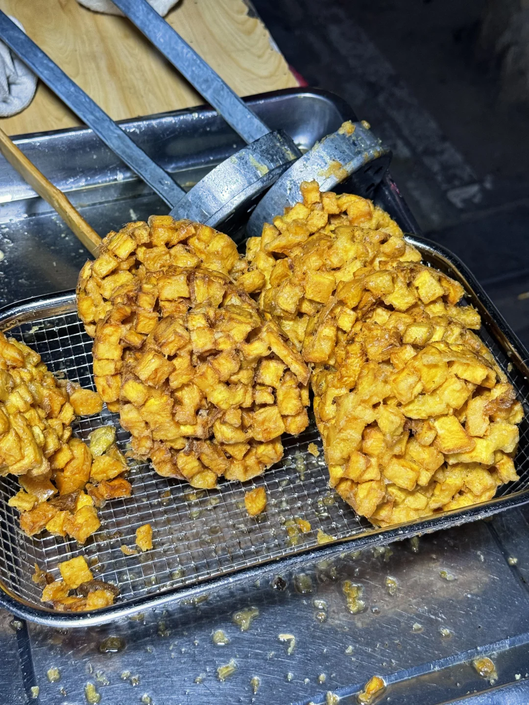 邢台童年回忆！偶遇香甜软糯的红薯饼🍠