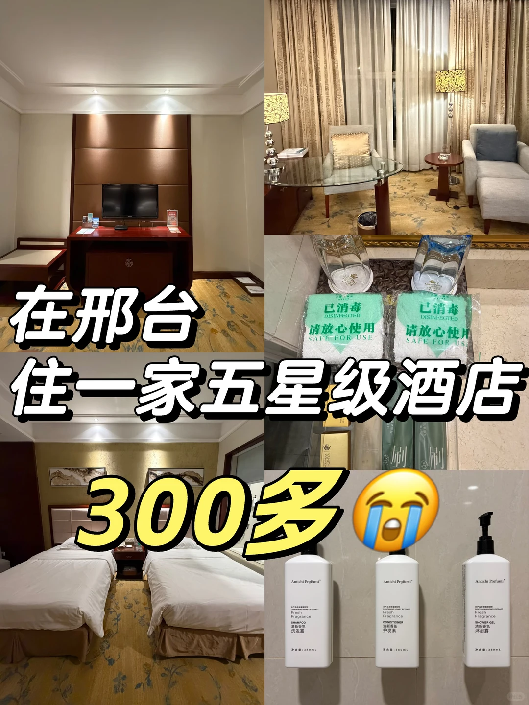 邢台❗图书馆附近❗300多💰五星级酒店
