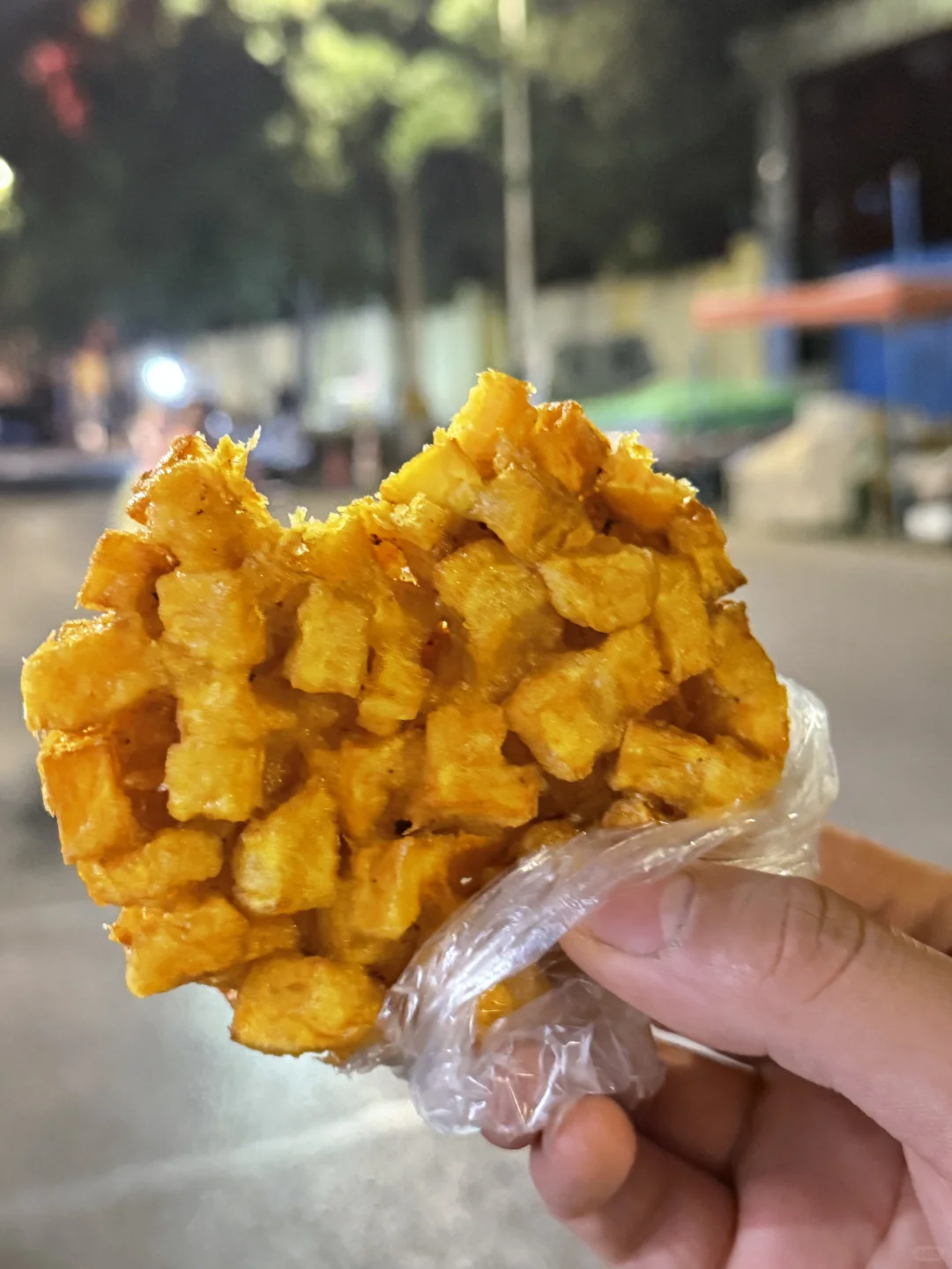 邢台童年回忆！偶遇香甜软糯的红薯饼🍠