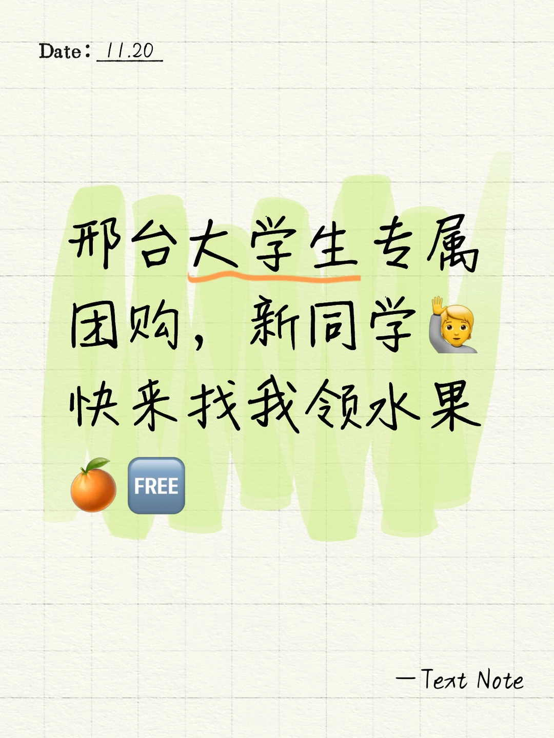 不知道水果篮子的新同学快来集合啦🙋