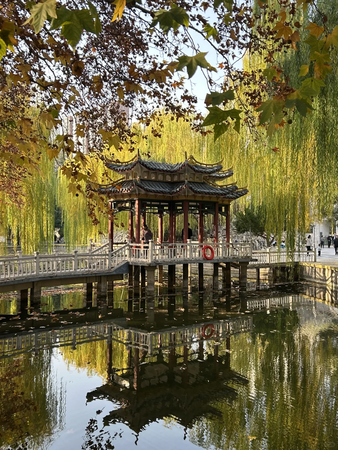 石家庄平安公园真的很出片啊…