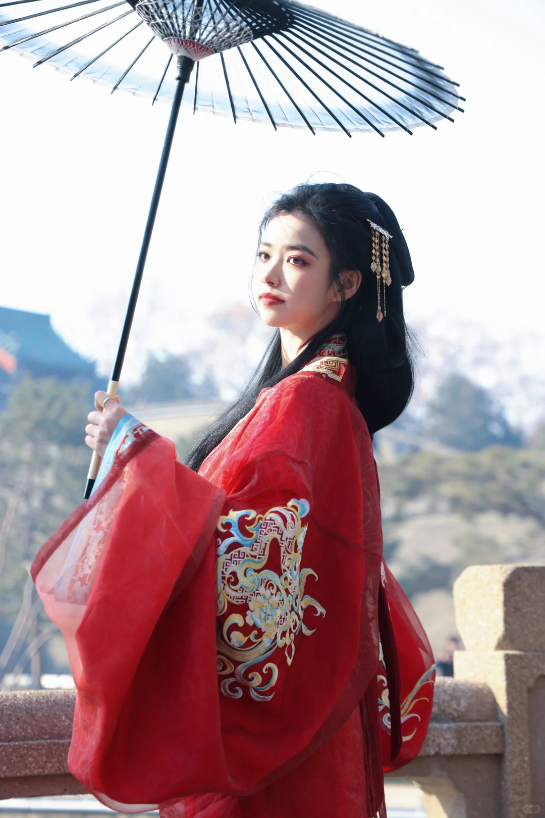 😍和亲哥一起拍战国袍+邯郸道游玩体验