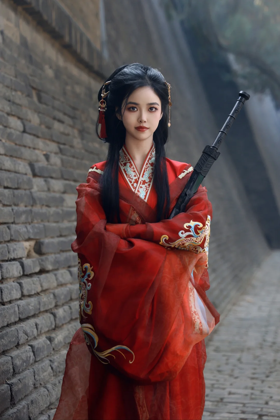 😍和亲哥一起拍战国袍+邯郸道游玩体验