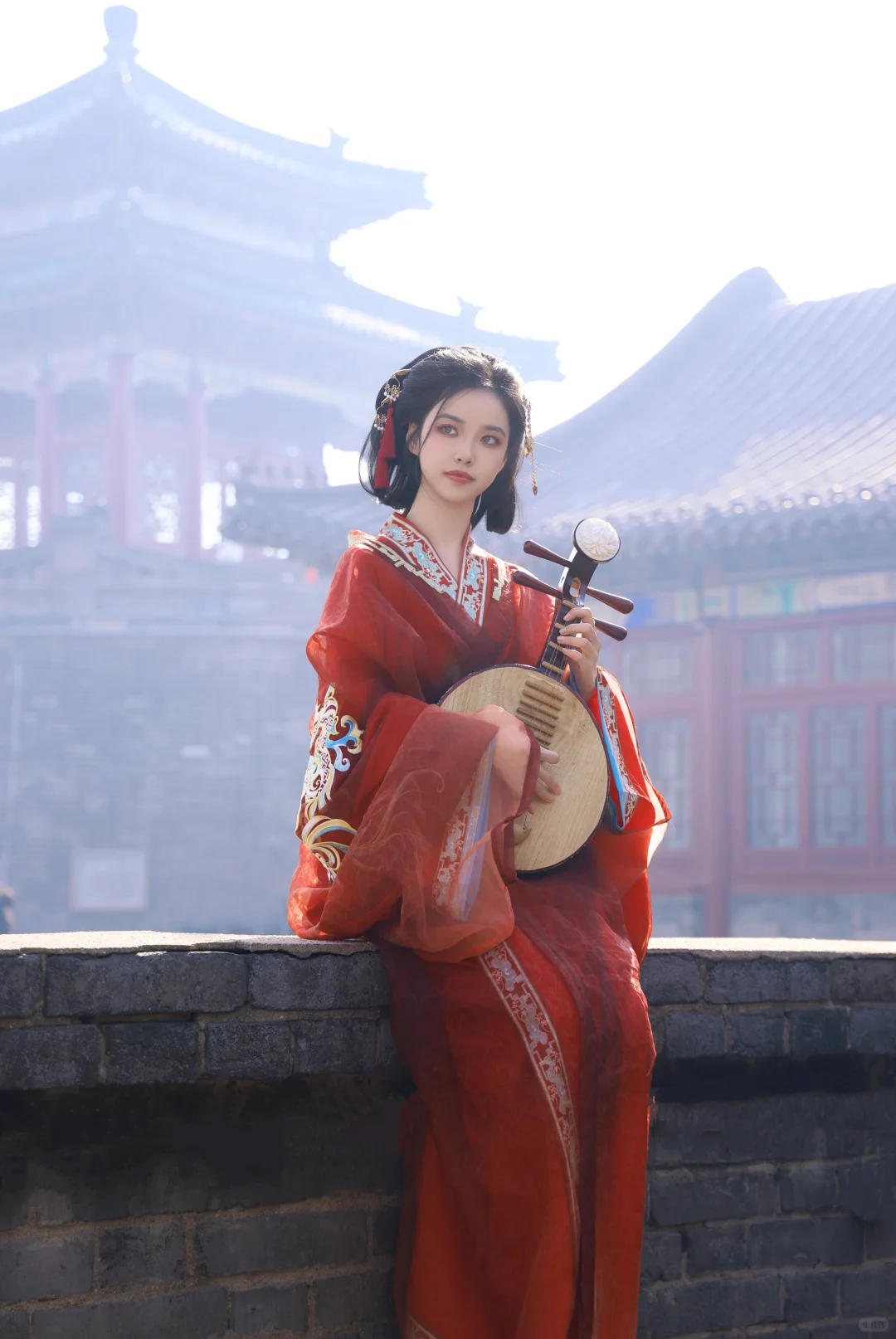 😍和亲哥一起拍战国袍+邯郸道游玩体验