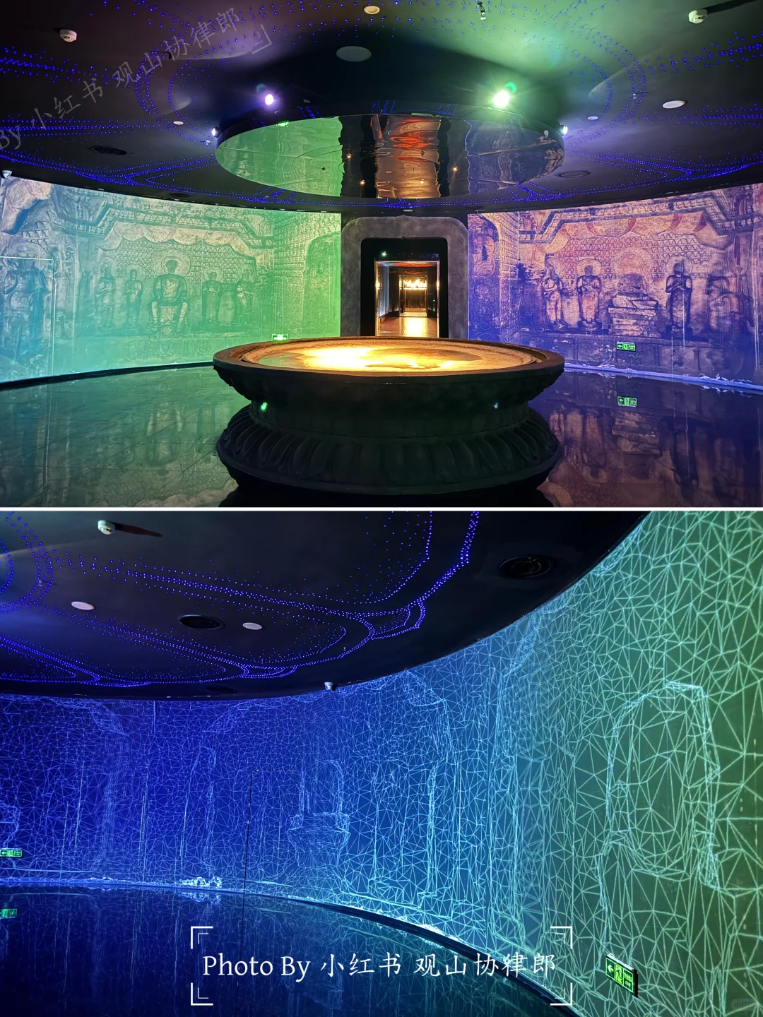 早知道就洗个头再来响堂山石窟了