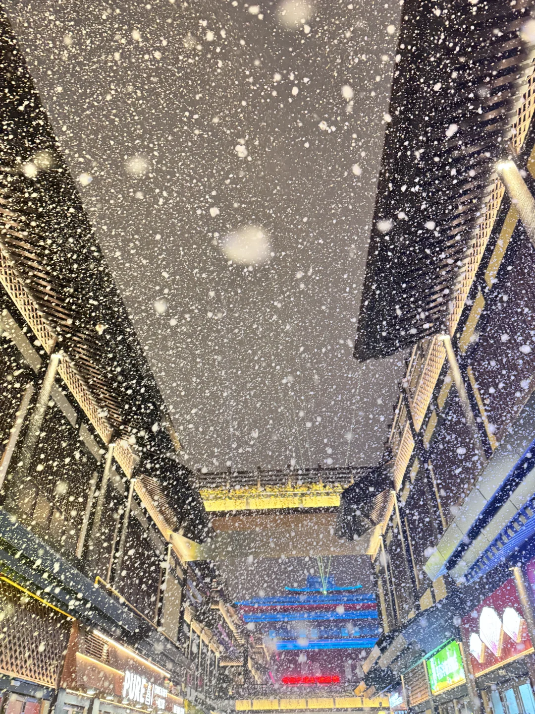 邯郸道漫天飞雪