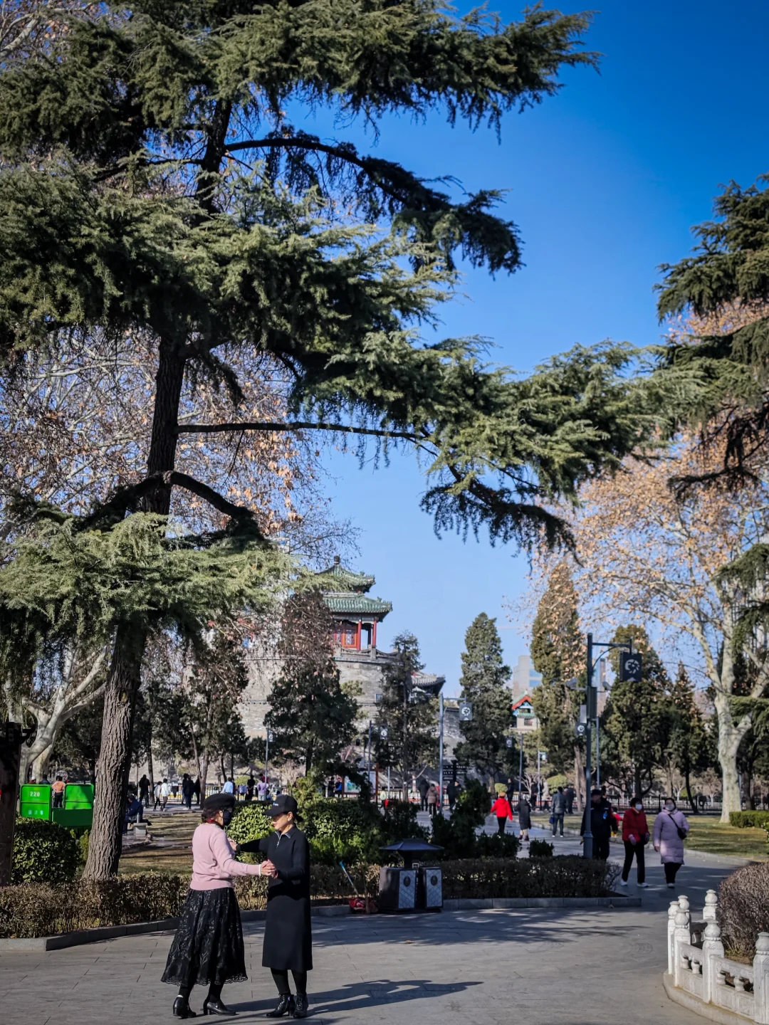 邯郸，武灵丛台虽新筑，赵王故城有遗风