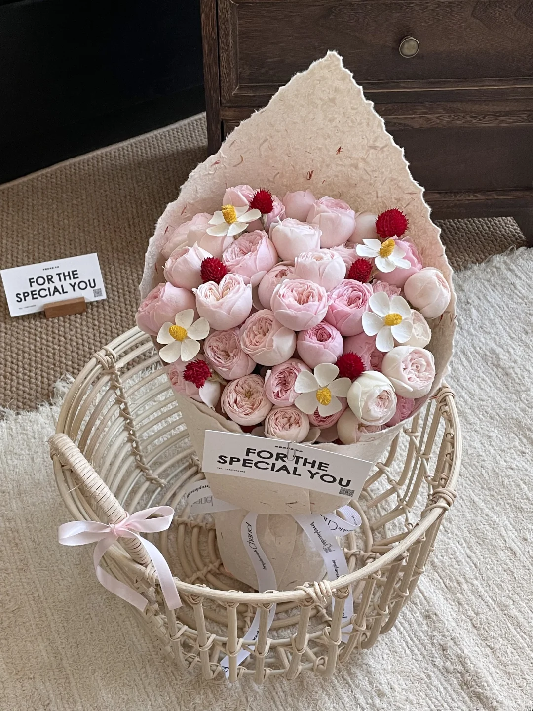 好乖巧的一束！又被客户猛夸了🥰~石家庄花店