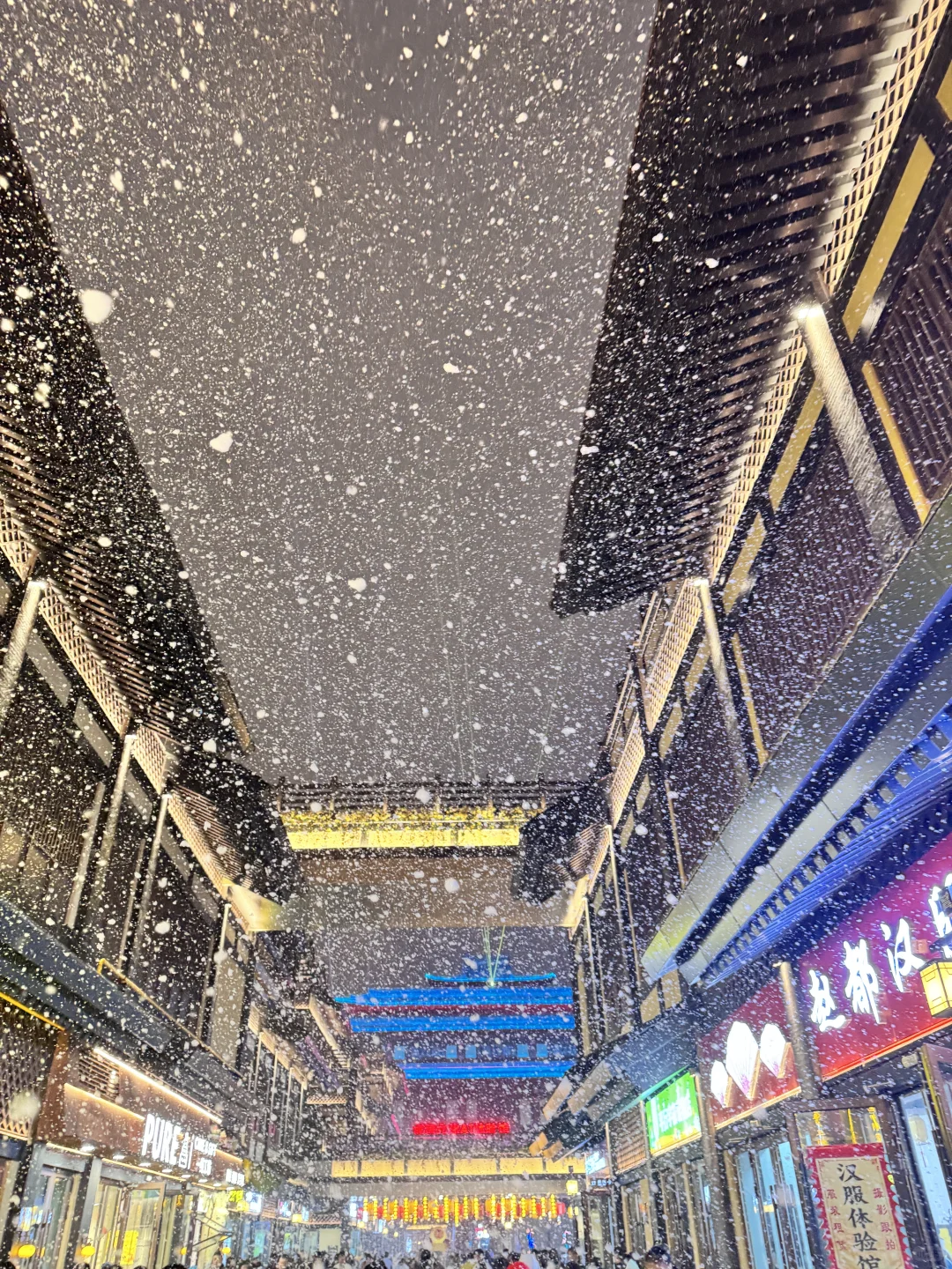 邯郸道漫天飞雪