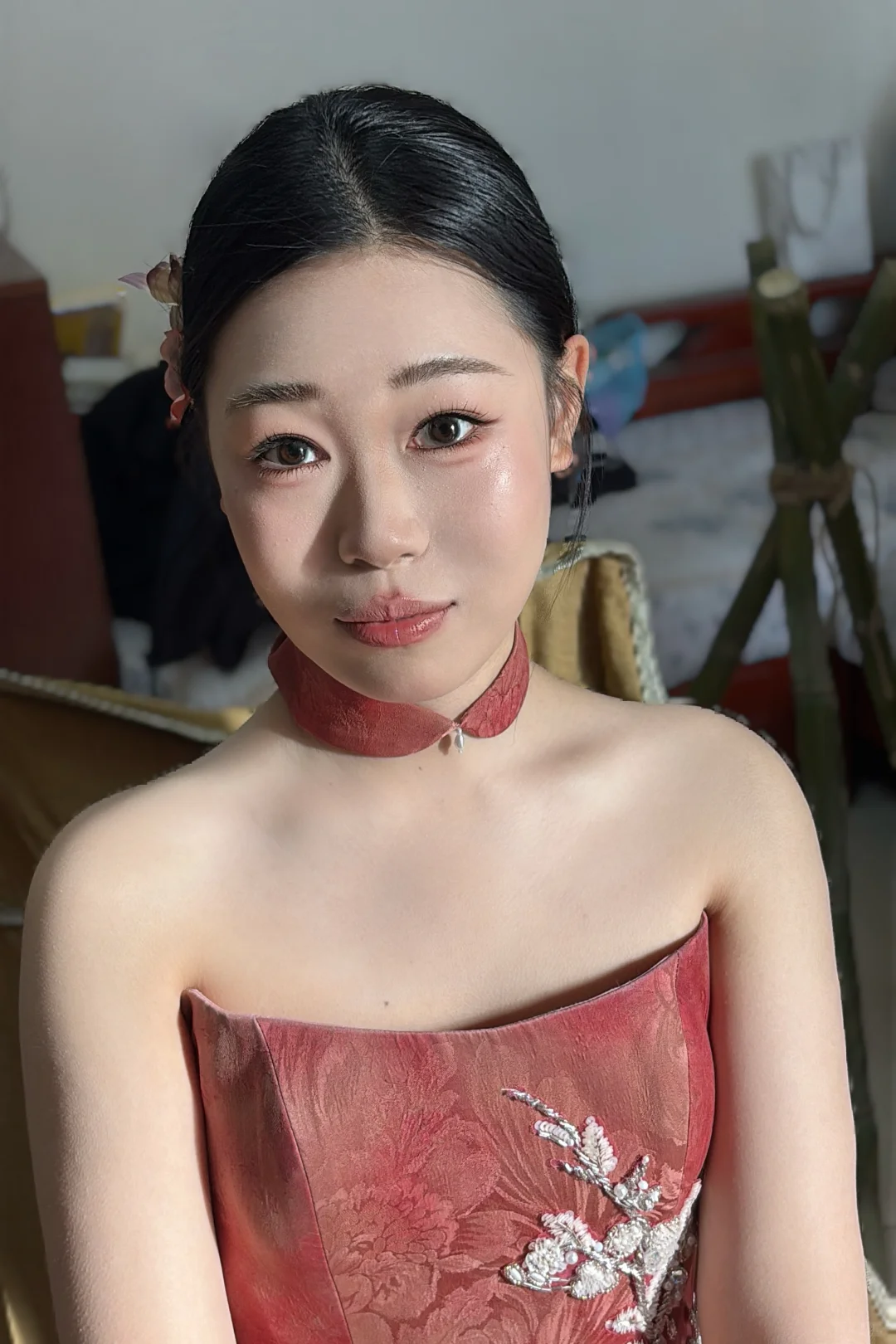 石家庄化妆师·超美订婚妆容🍒