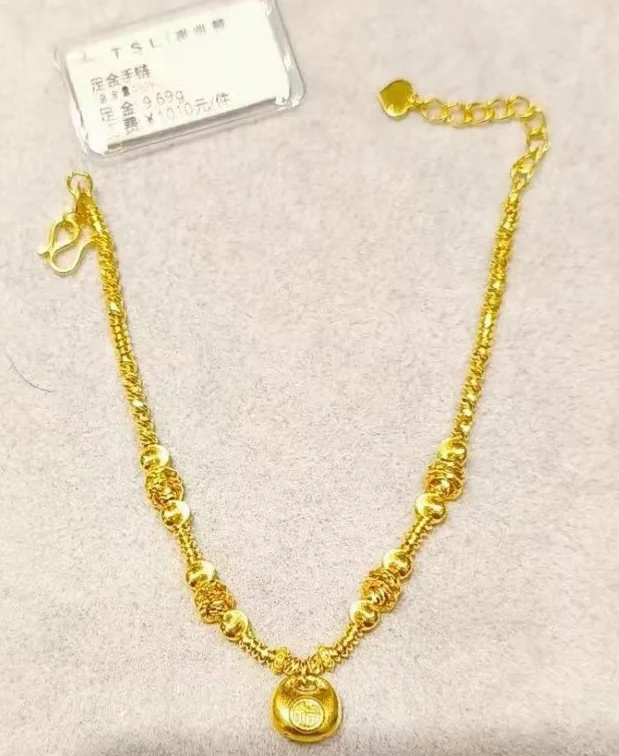 蹲邯郸/石家庄谢瑞麟柜姐，小胖福蹦迪手链