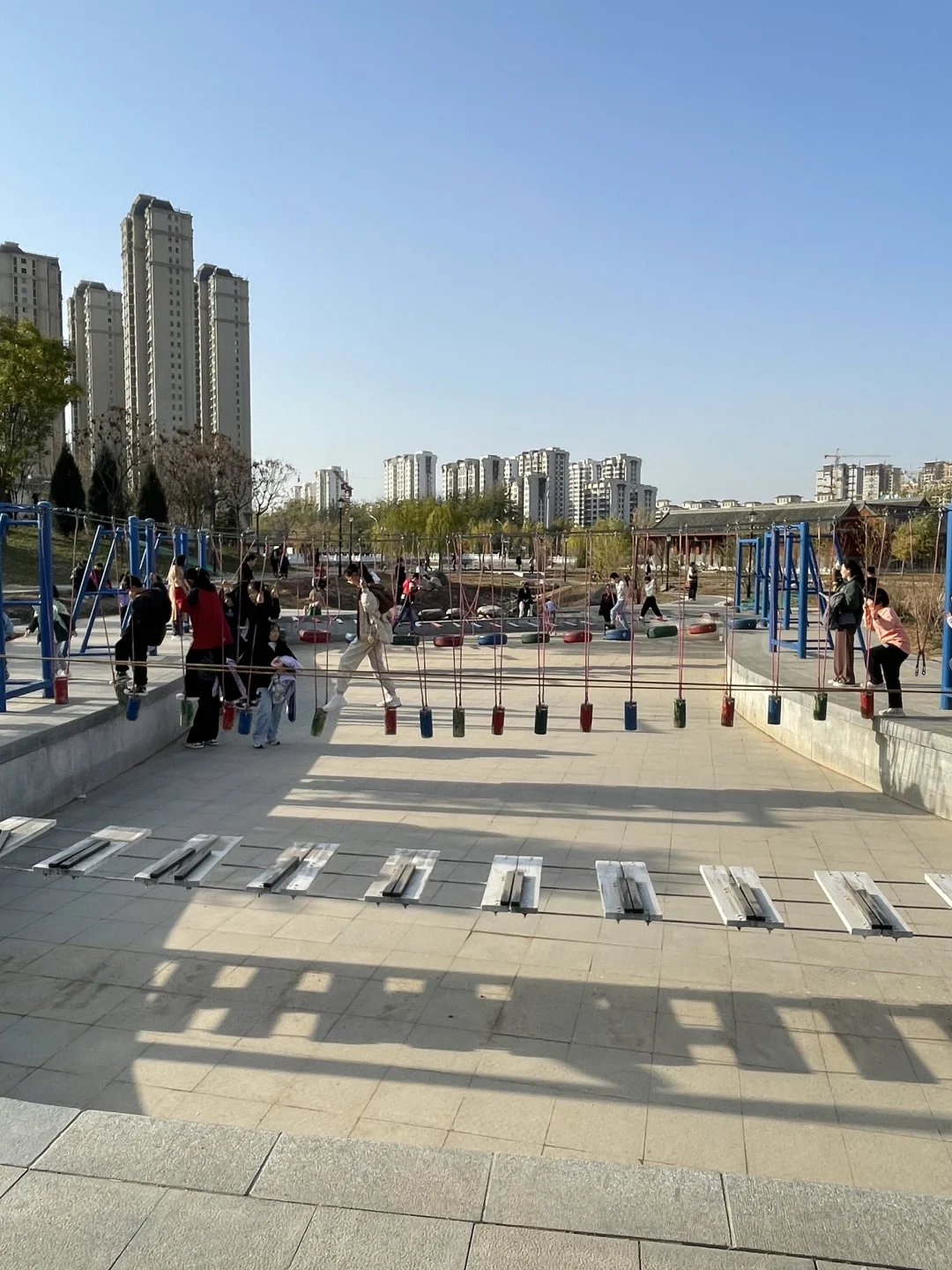 邢台这公园是捅了娃娃窝吗？