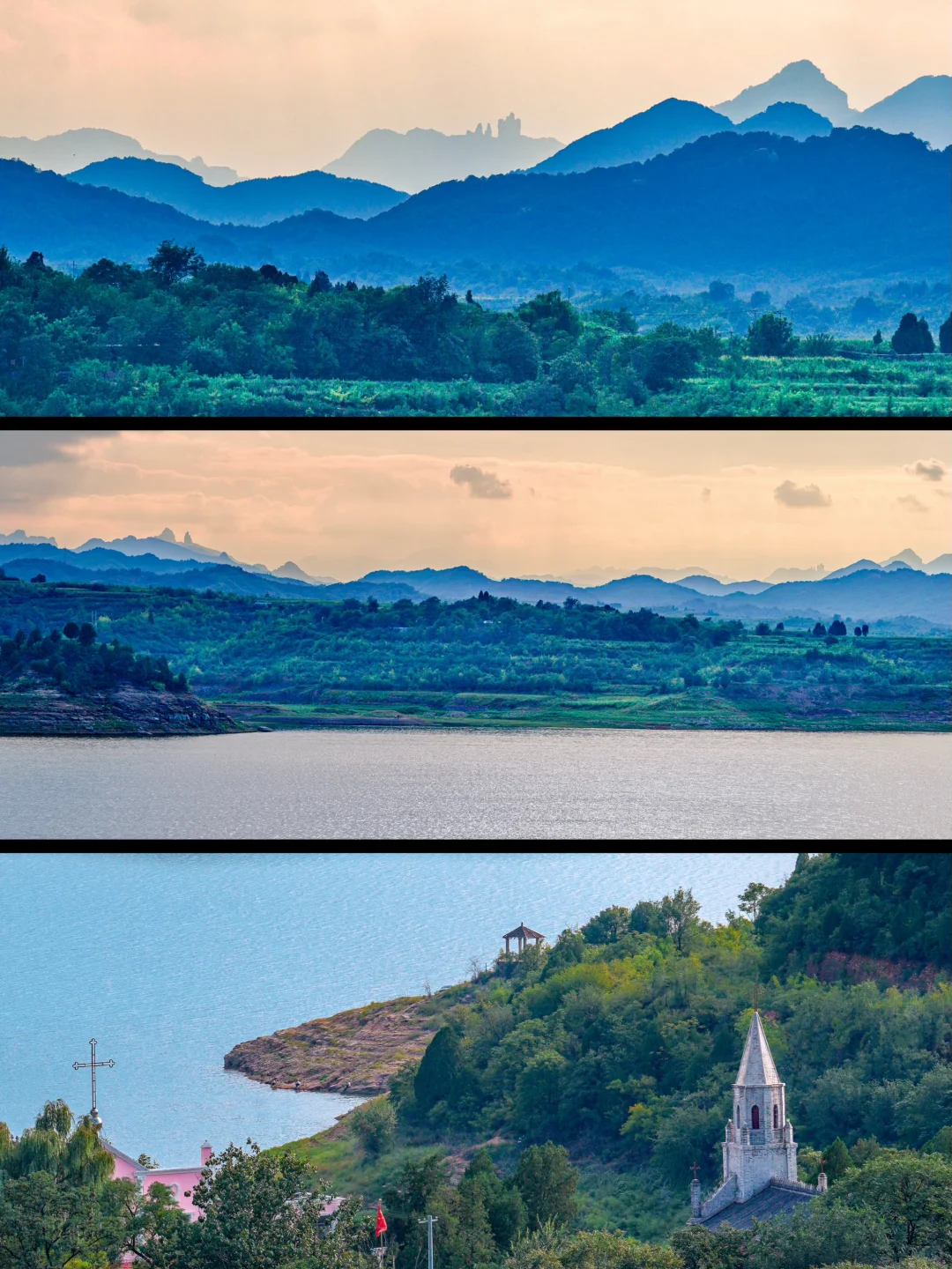 邢台“瓦尔登湖”：山有奇影水有光，岸边风清凉