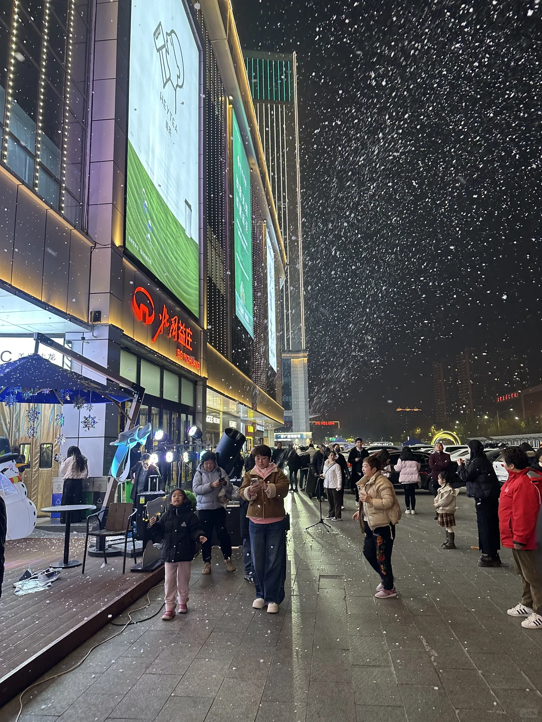 石家庄下雪啦