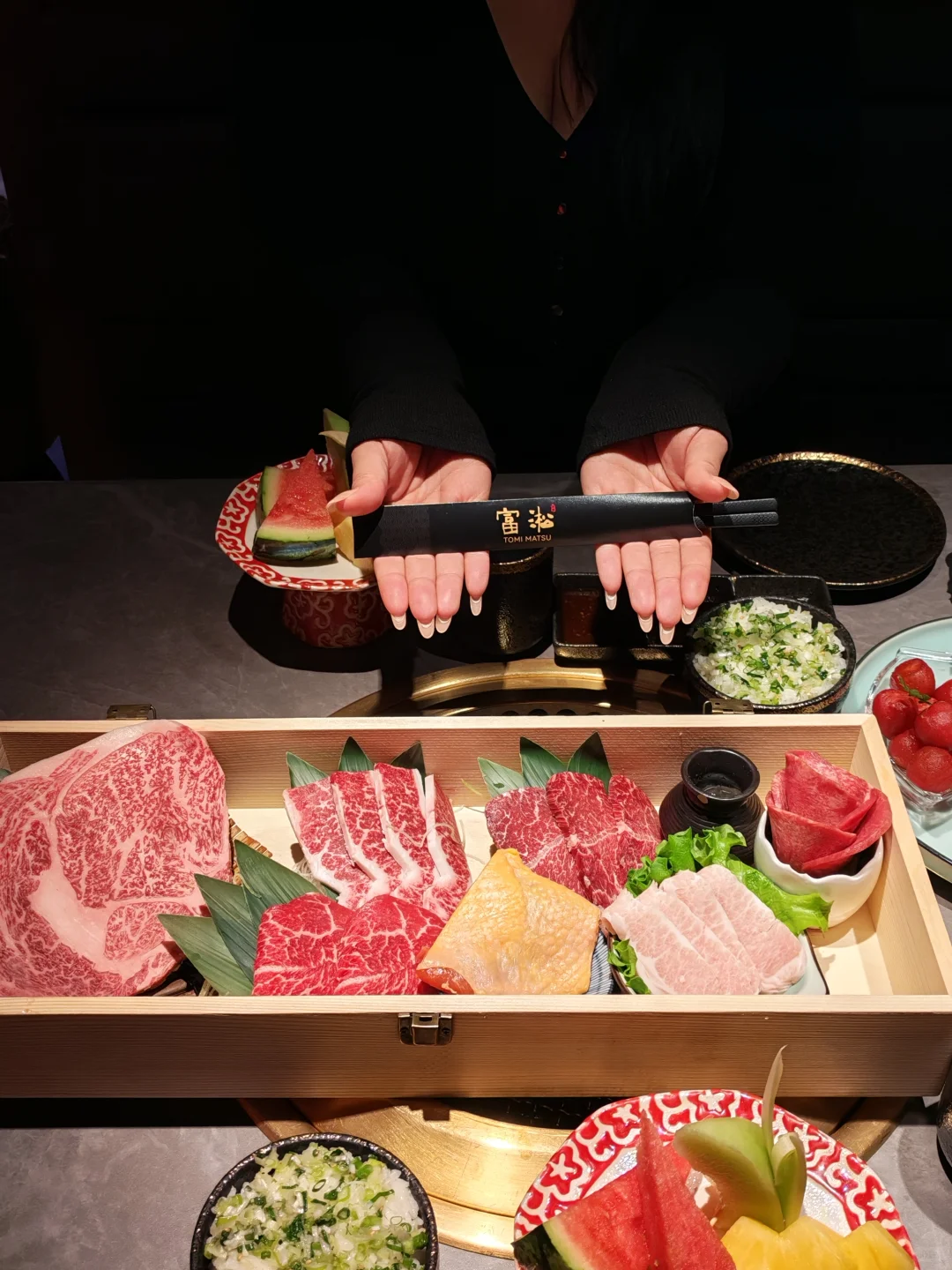 在石家庄！！！吃到超大片和牛啦！！！