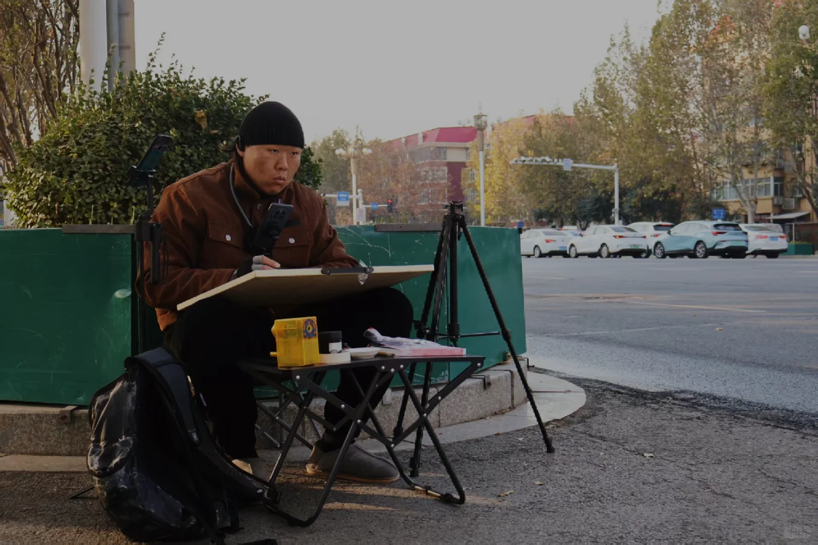 用画笔让石家庄被看见