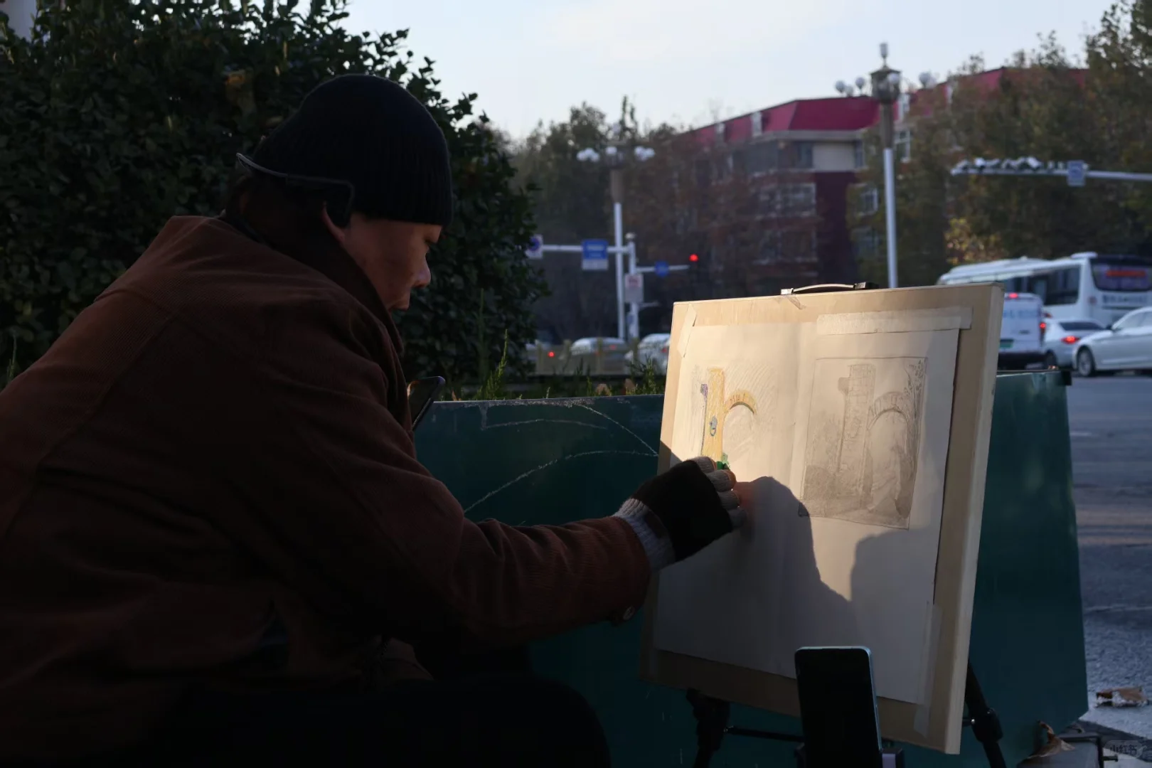 用画笔让石家庄被看见