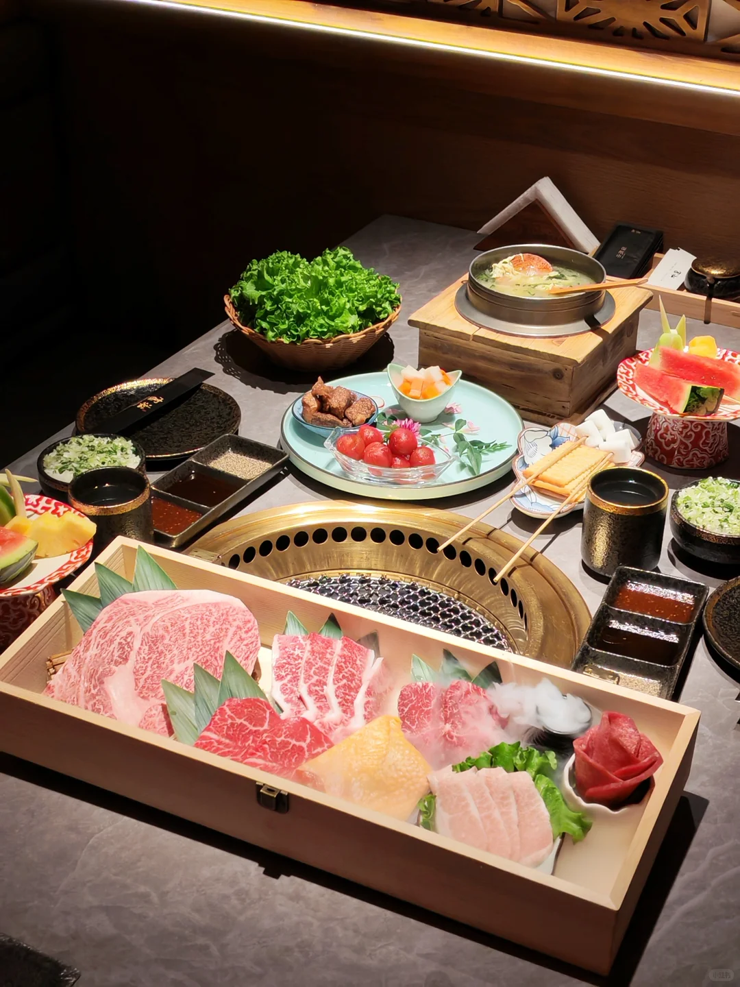 在石家庄！！！吃到超大片和牛啦！！！