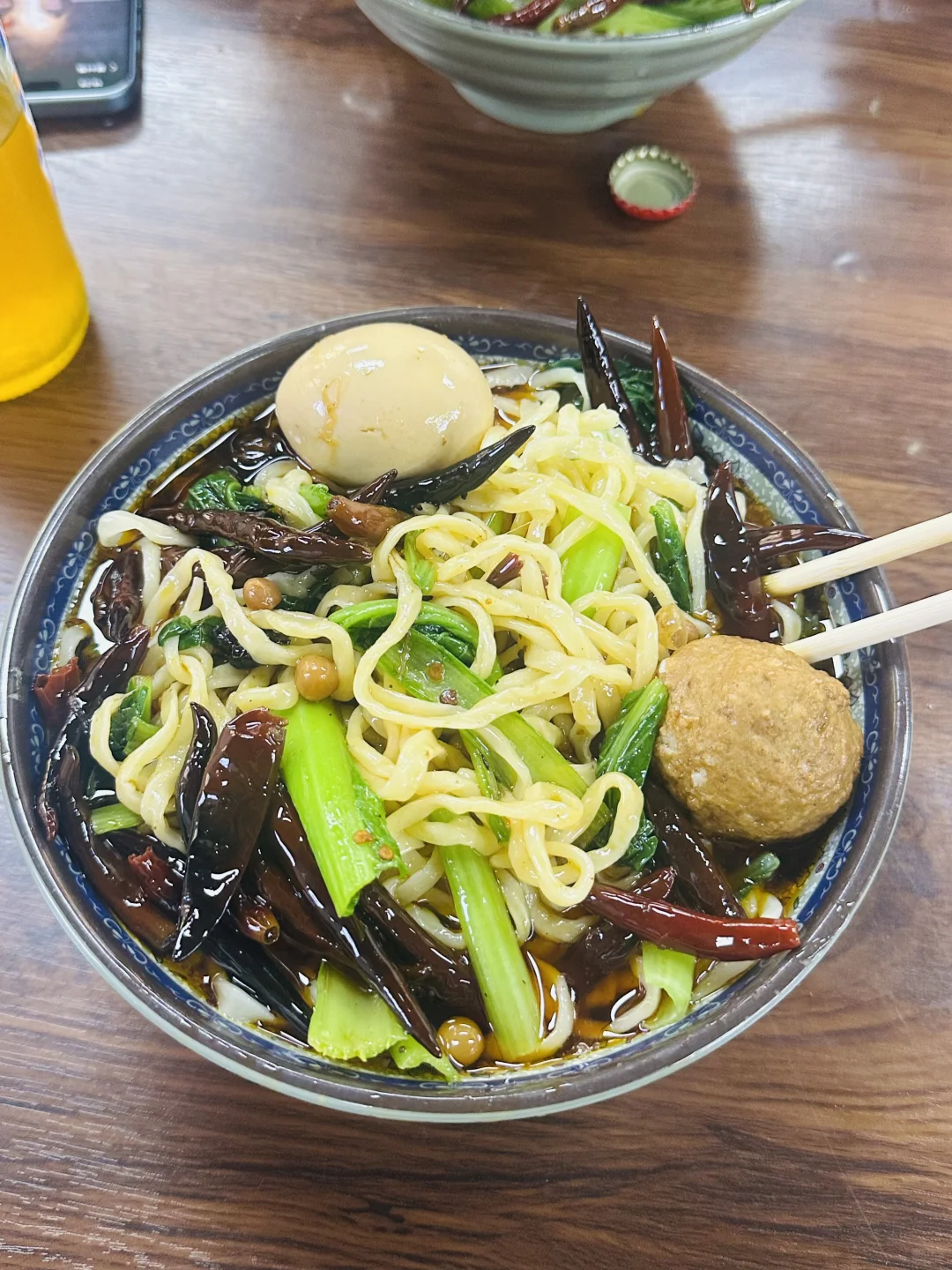 带陕西老公回石家庄吃正宗安徽料理牛肉板面