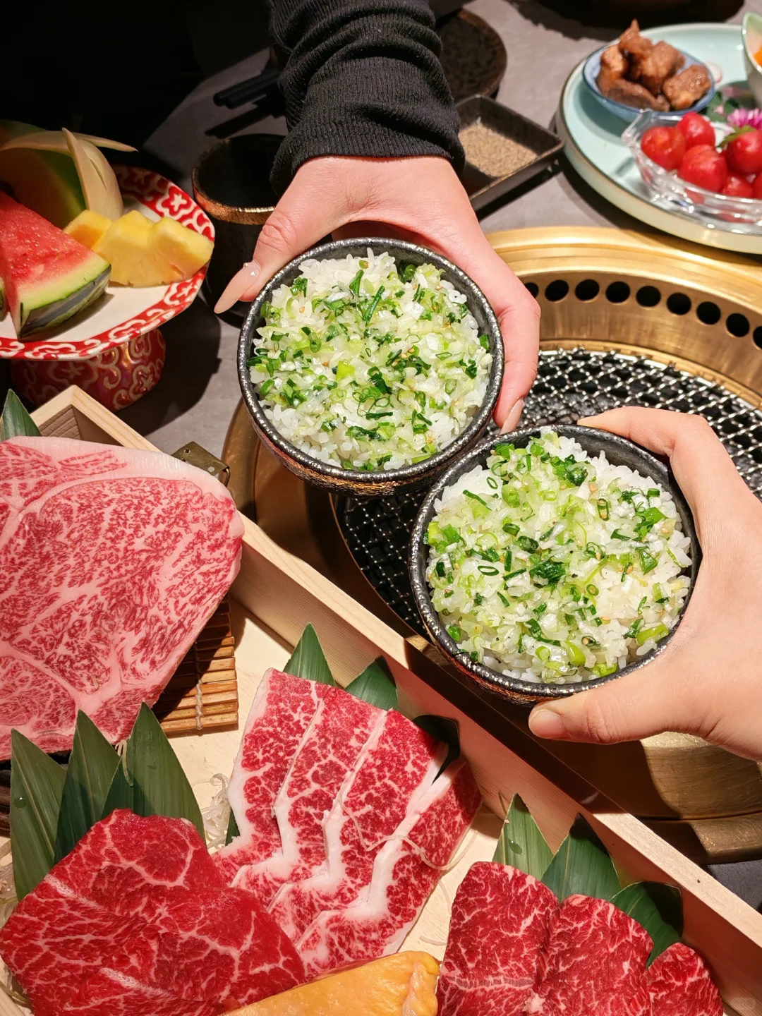 在石家庄！！！吃到超大片和牛啦！！！