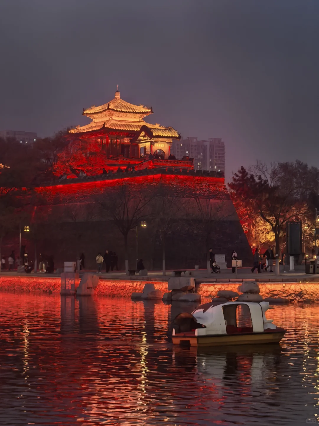 邯郸丛台公园夜景