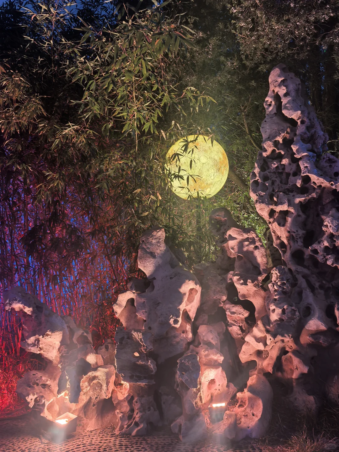 邯郸丛台公园夜景