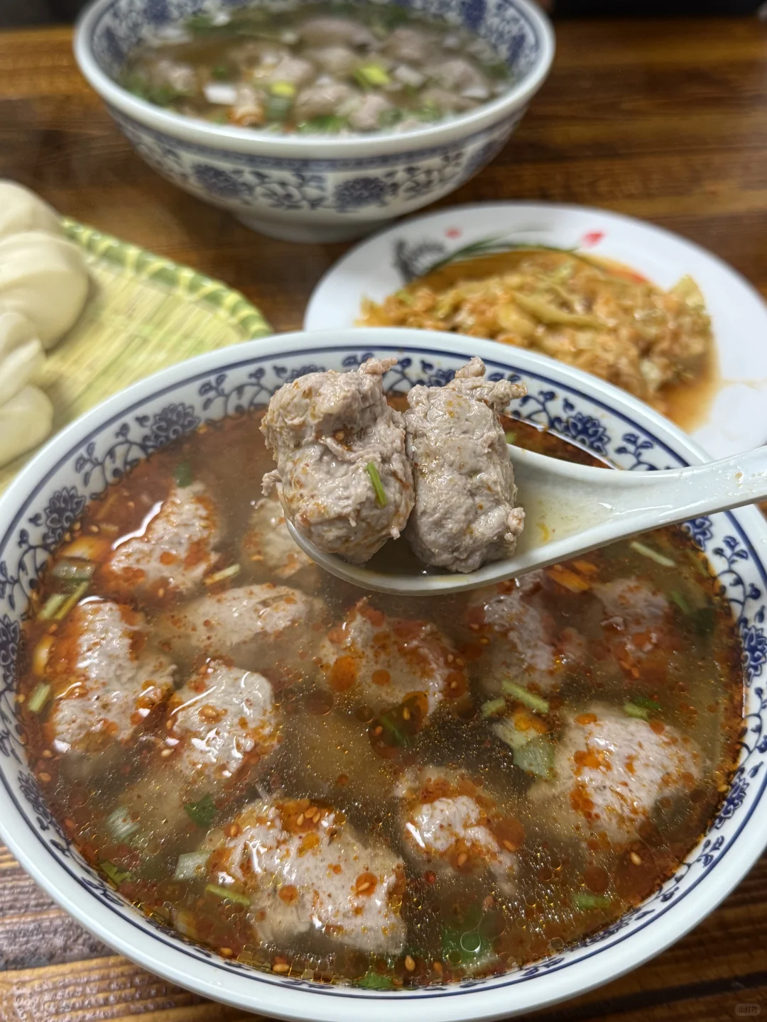 邢台！老式男友带我来喝的超绝丸子汤。。。。