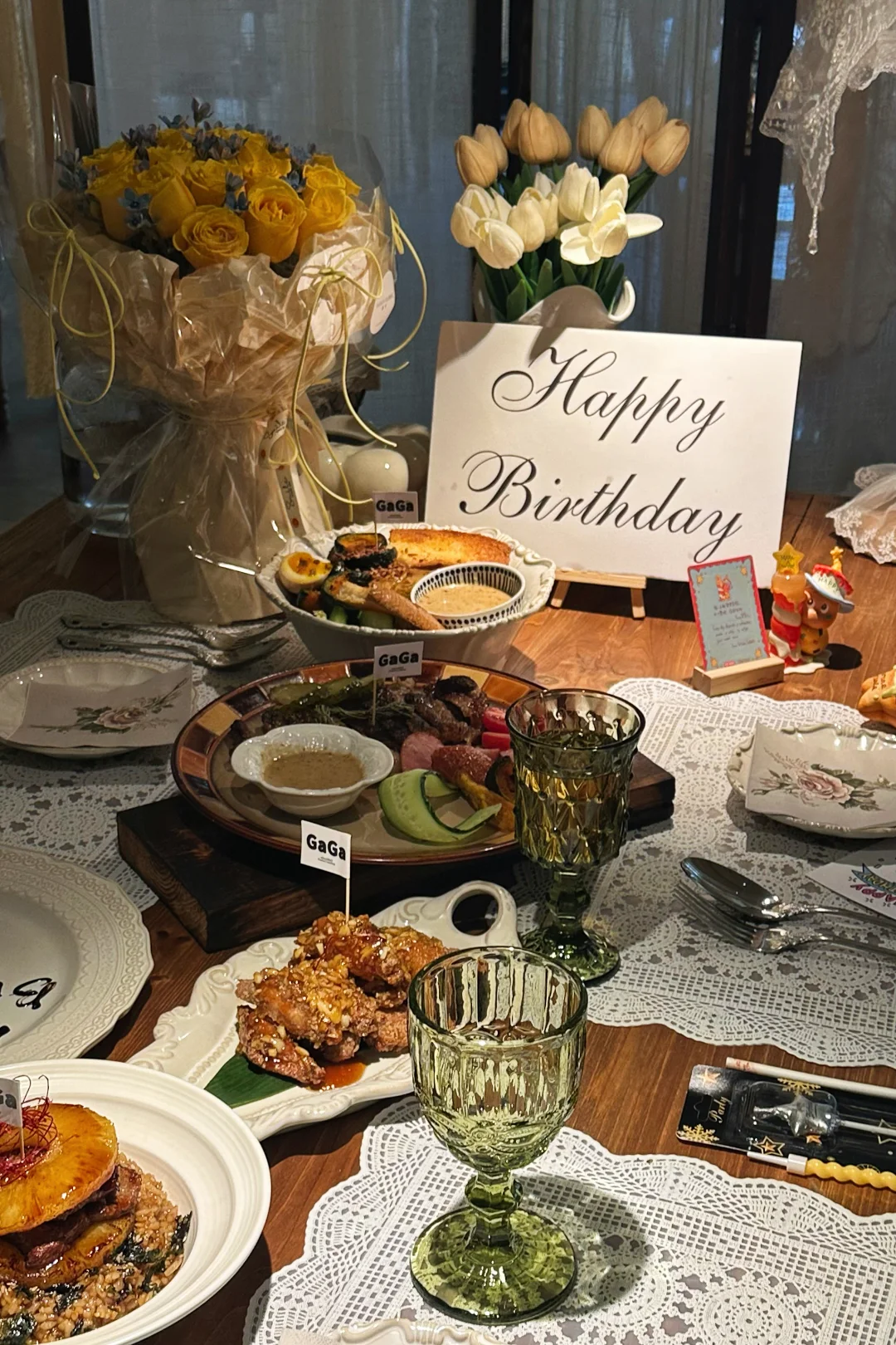 在邢台的漂亮餐厅过了个漂亮生日🎂