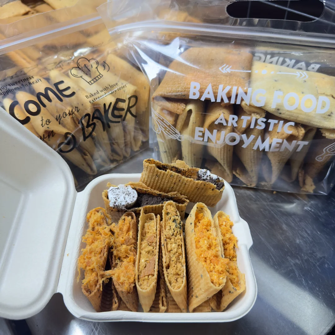 邢台八中！首家无水鸭蛋卷！快去冲！！！