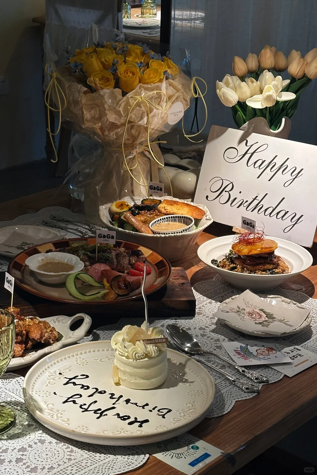 在邢台的漂亮餐厅过了个漂亮生日🎂