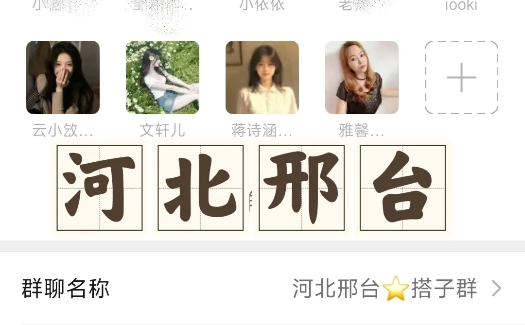 有河北邢台的搭子吗？