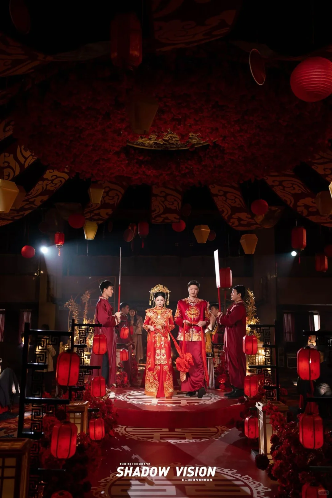 天玺嫁衣，中式婚礼的礼仪感💒